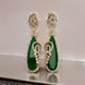 Earrings - Forest Enchantment Rose Gold Earrings - Opal Touch