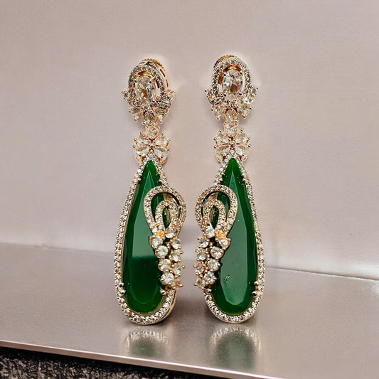 Earrings - Forest Enchantment Rose Gold Earrings - Opal Touch