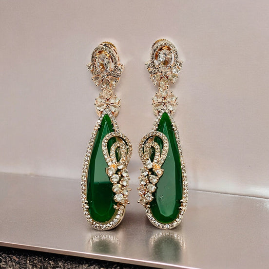 Earrings - Forest Enchantment Rose Gold Earrings - Opal Touch