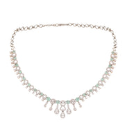 Opal Touch - Fresh Mint Beaded Necklace -