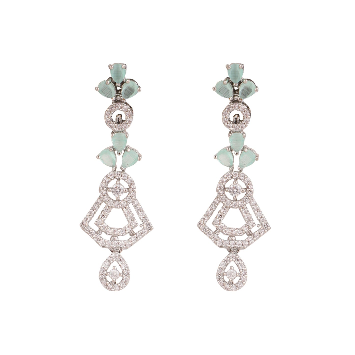 Opal Touch - Fresh Mint Beaded Necklace -