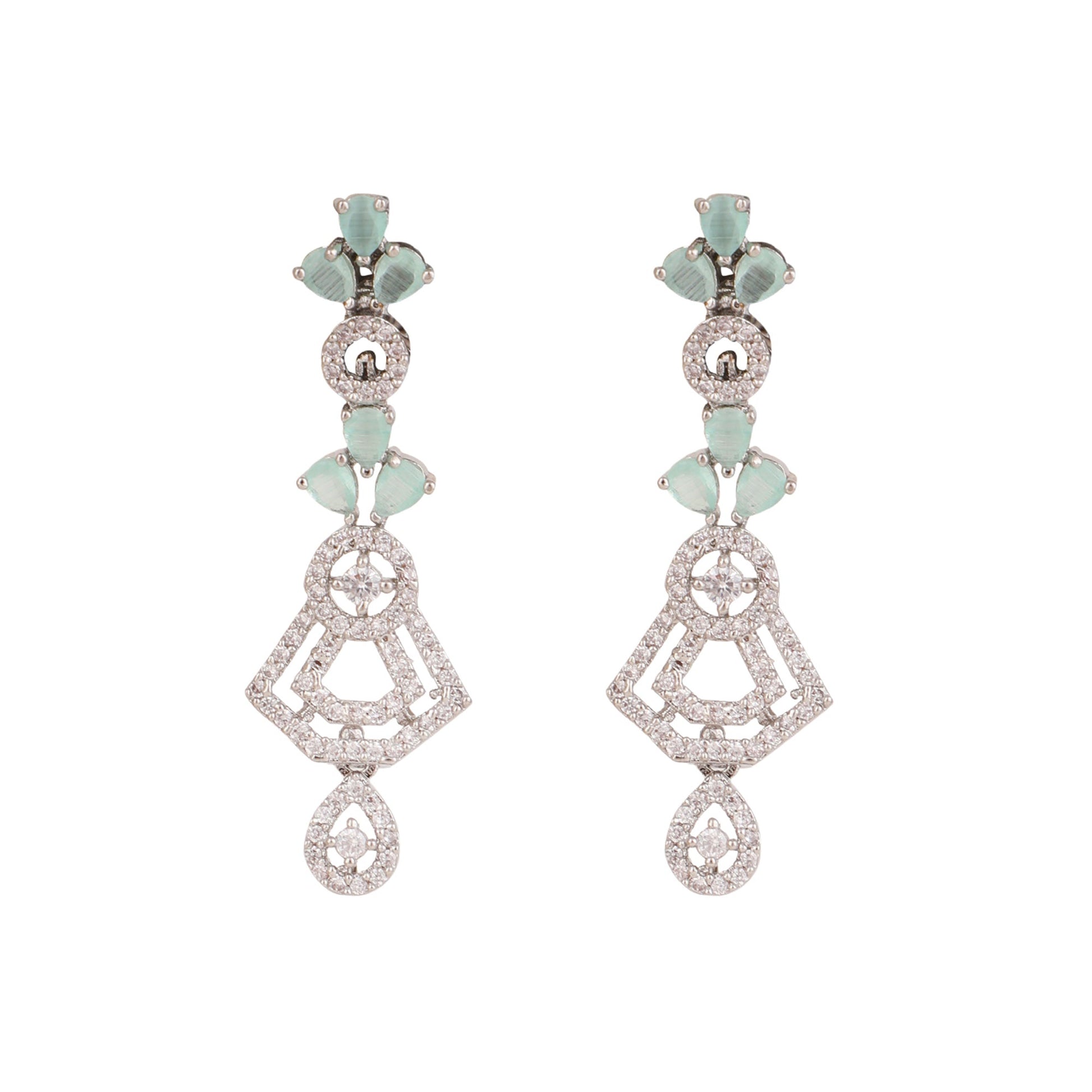 Opal Touch - Fresh Mint Beaded Necklace -