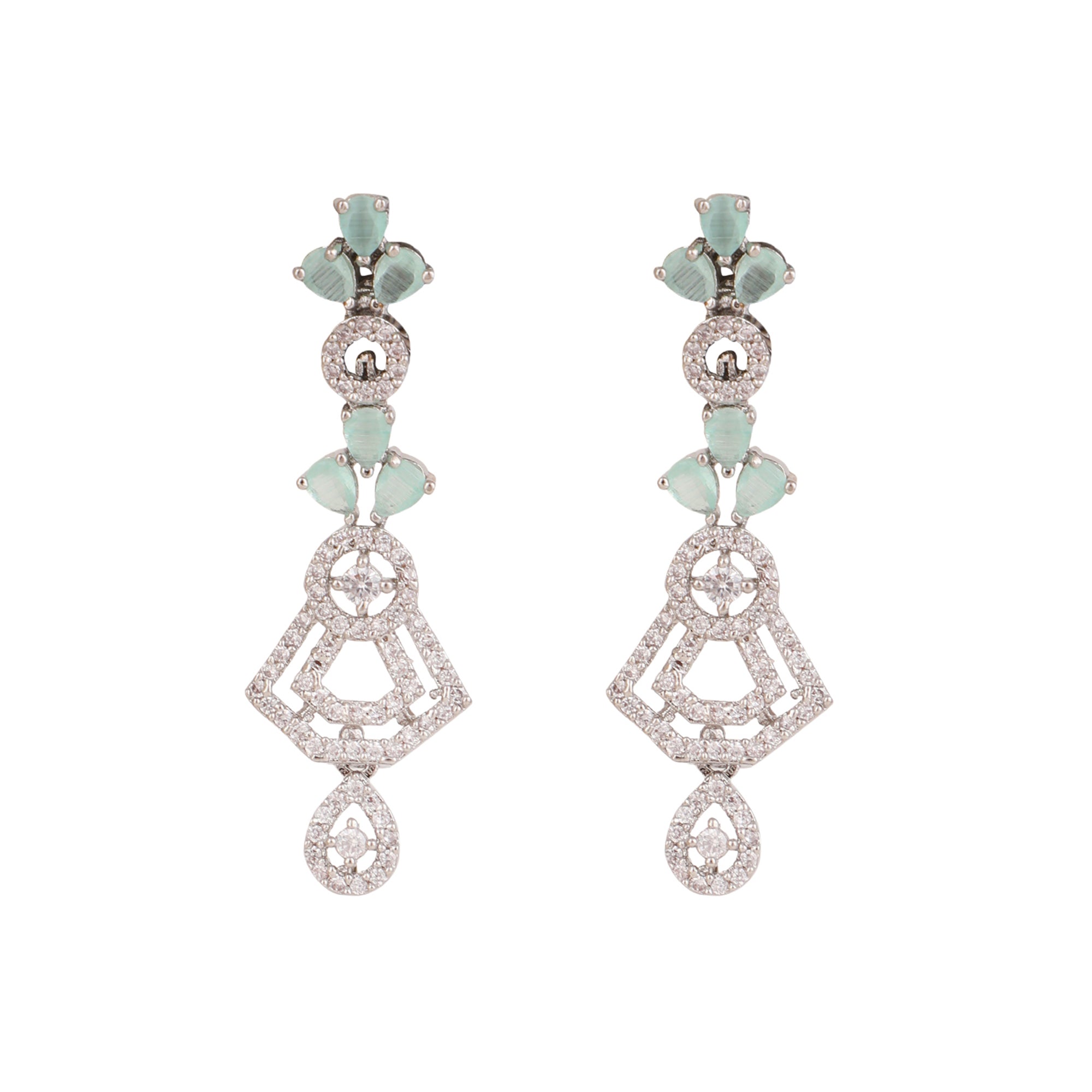 Opal Touch - Fresh Mint Beaded Necklace -