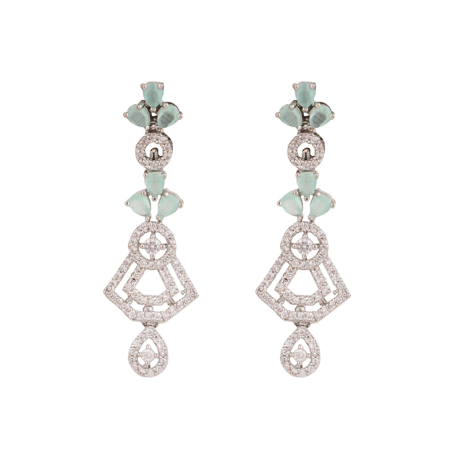 Opal Touch - Fresh Mint Beaded Necklace -