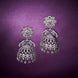 Opal Touch - Frosted Flower Jhumka - Jhumka