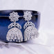 Opal Touch - Frosted Flower Jhumka - Jhumka