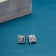 Opal Touch - Frosty Allure Opal Studs - Studs