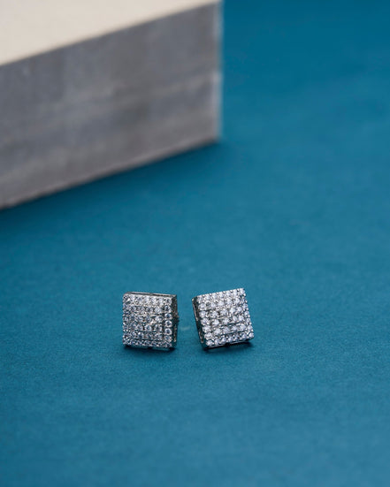 Opal Touch - Frosty Allure Opal Studs - Studs