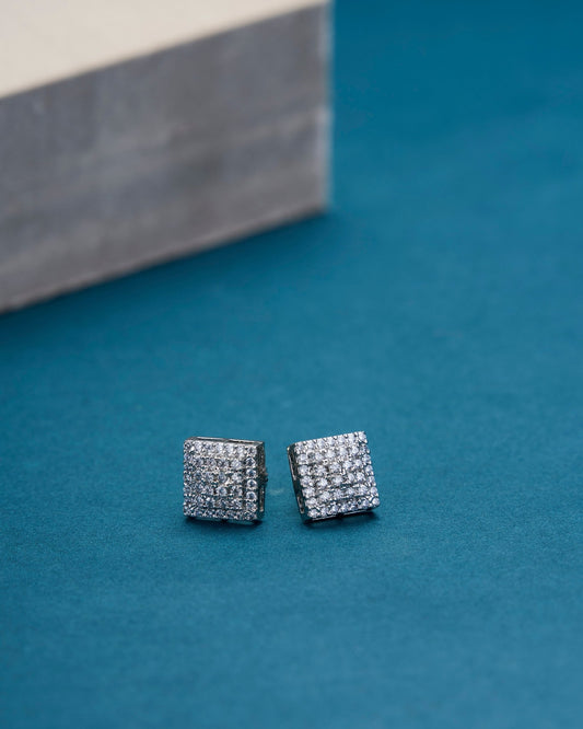 Opal Touch - Frosty Allure Opal Studs - Studs