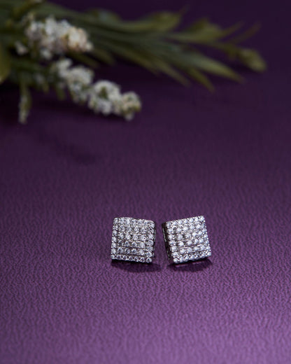 Opal Touch - Frosty Allure Opal Studs - Studs