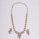 Necklace - Gajanan Mehendi Plated Necklace Set - Opal Touch