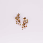 Necklace - Gajanan Mehendi Plated Necklace Set - Opal Touch