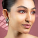 Garden Mist Rhodium Plated Earrings - Opal Touch