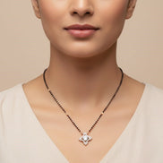 Gilded Allure Mangalsutra - Opal Touch