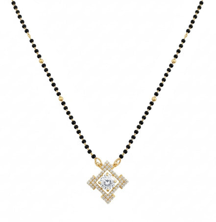 Gilded Allure Mangalsutra - Opal Touch