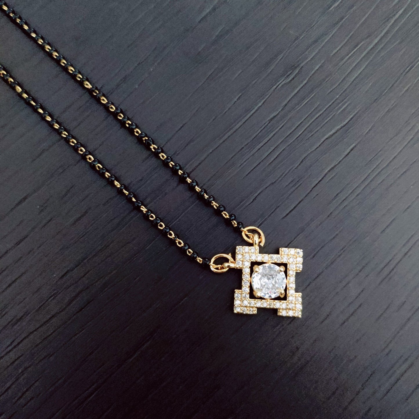 Opal Touch - Gilded Allure Mangalsutra - Mangalsutra