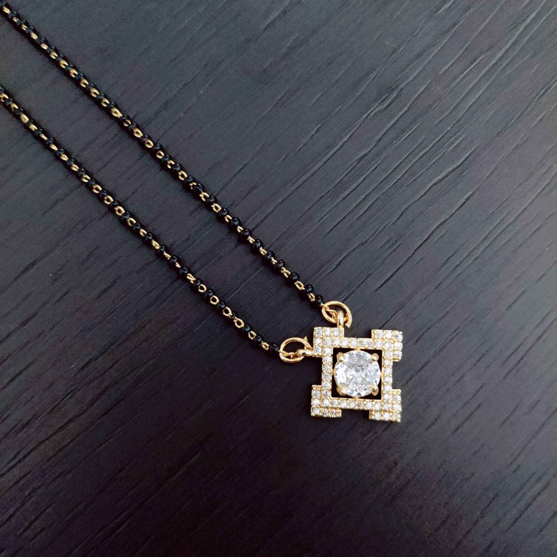 Opal Touch - Gilded Allure Mangalsutra - Mangalsutra