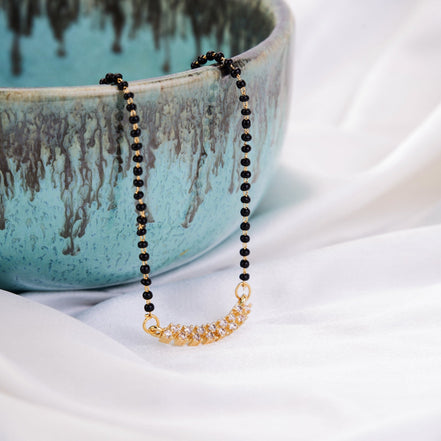 Mangalsutra - Gilded Aura Mangalsutra - Opal Touch