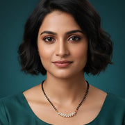 Gilded Aura Mangalsutra - Opal Touch