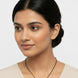 Gilded Crescent Mangalsutra - Opal Touch