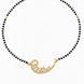 Gilded Crescent Mangalsutra - Opal Touch