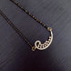 Opal Touch - Gilded Crescent Mangalsutra - Mangalsutra