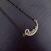 Opal Touch - Gilded Crescent Mangalsutra - Mangalsutra