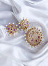 Locket Set - Gilded Crimson Jewel Locket Set - Opal Touch