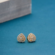 Opal Touch - Gilded Elegance Opal Studs - Studs