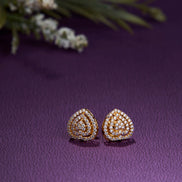 Opal Touch - Gilded Elegance Opal Studs - Studs