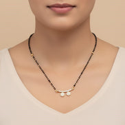 Gilded Harmony Mangalsutra - Opal Touch