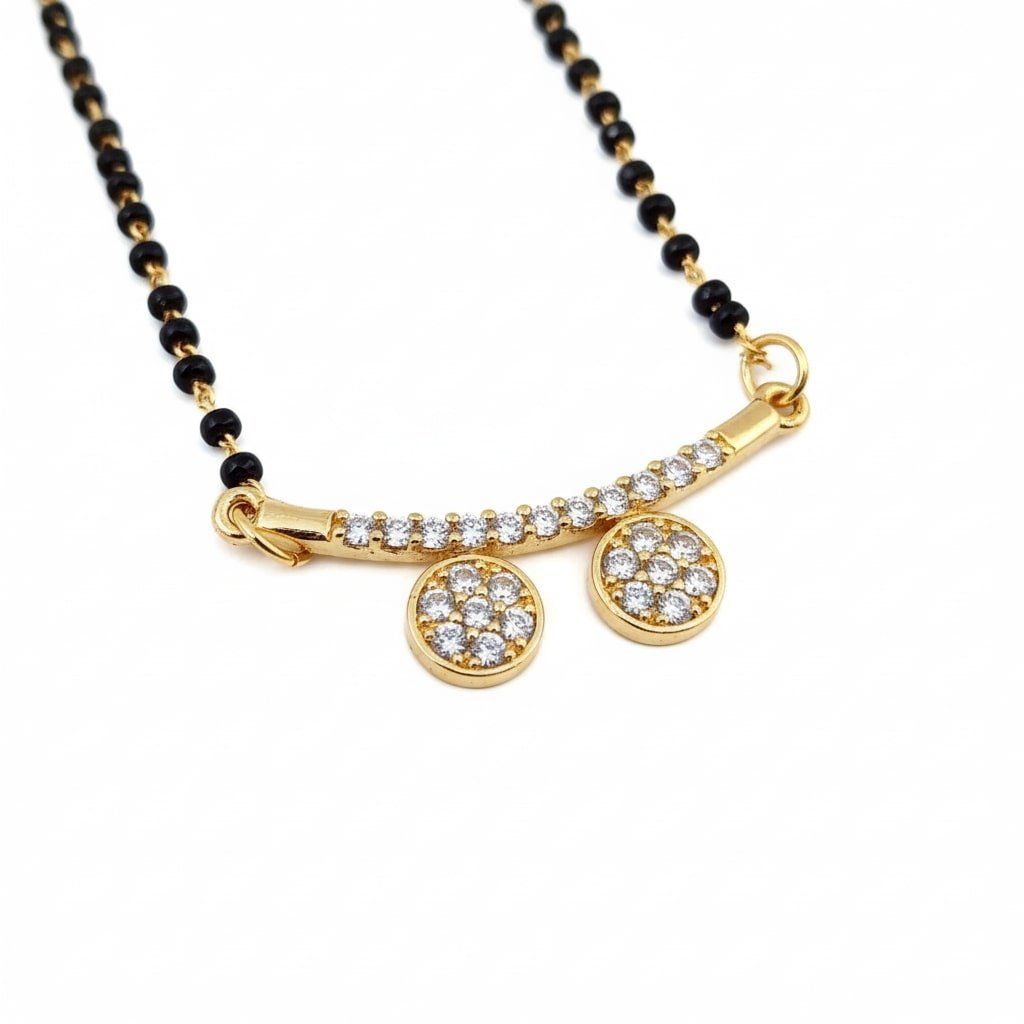 Gilded Harmony Mangalsutra - Opal Touch