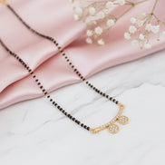 Gilded Harmony Mangalsutra - Opal Touch