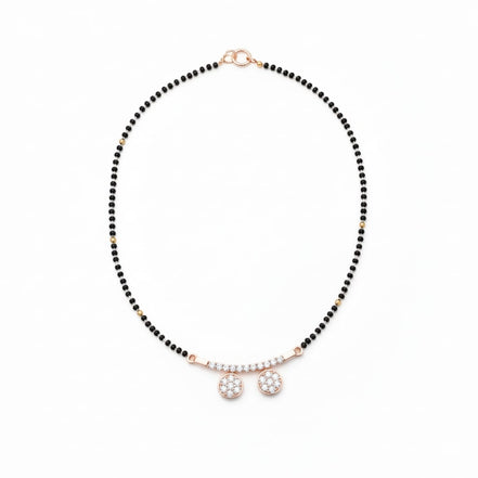 Gilded Harmony Mangalsutra - Opal Touch