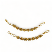 Opal Touch - Gilded Harmony Matil - Red-Green-White Gold Plated - Ear Chain