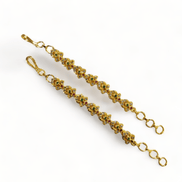 Opal Touch - Gilded Harmony Matil - Red-Green-White Gold Plated - Ear Chain