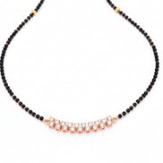 Gilded Petal Mangalsutra - Opal Touch