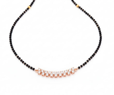 Gilded Petal Mangalsutra - Opal Touch