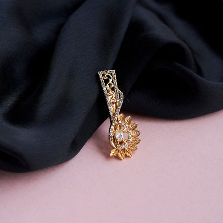 Saree Pin - Glamorous Modern Saree Pin - Opal Touch