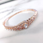 Opal Touch - Glamour in White Rose Gold Bracelet - Bracelets