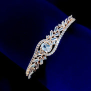 Opal Touch - Glamour in White Rose Gold Bracelet - Bracelets