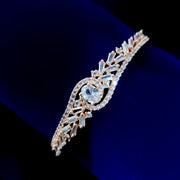 Opal Touch - Glamour in White Rose Gold Bracelet - Bracelets
