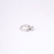 Rings - Glamour Rhodium Diamond Ring - Opal Touch