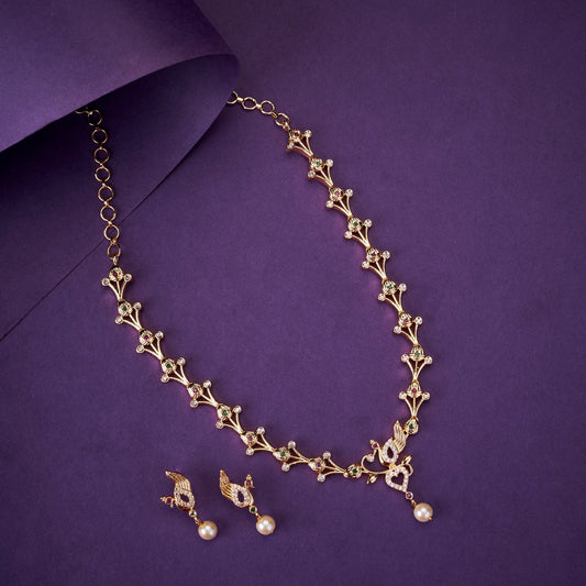 Opal Touch - Gleaming Bouquet Necklace - Necklace