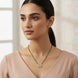 Gleaming Petals Mangalsutra - Opal Touch