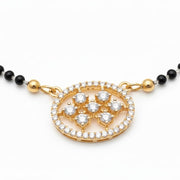 Gleaming Petals Mangalsutra - Opal Touch
