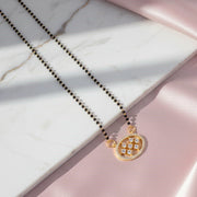 Gleaming Petals Mangalsutra - Opal Touch