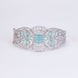 Bracelet - Glimmering Rhodium Plated Bracelet - Opal Touch