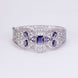 Bracelet - Glimmering Rhodium Plated Bracelet - Opal Touch