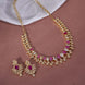 Necklace - Glorious Enchanted Gold Plated Necklace Set - Opal Touch